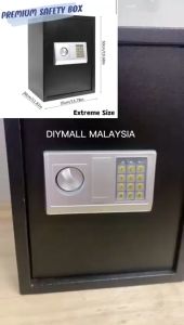 Safety Box Digital Safety Box Personal  Home  Office Safe Home Office Hotel Money Box Metal Security Box 保险箱