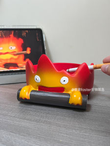 Cascifaa Creative Cute Flame Ashtray Home Decor Resin Material American Style Small Niche Decoration Items for Boyfriend Gift