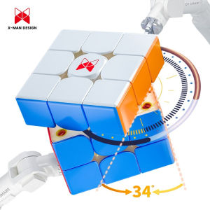6-sided QiYi X-MAN Tornado V3 Magnetic Cube: รูบิก รูบิค 3x3 ผู้หญิงชาย ที่นี่