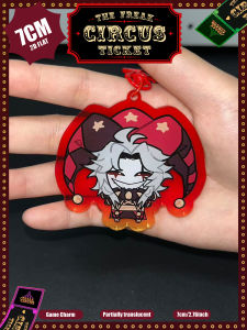 BILIBILI | The Freak Circus Acrylic Pendant Featuring Jester Harley Dr. King Clown Ticket Agent 7cm Anime Fan Keychain Decorations