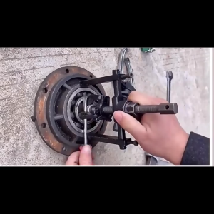 (Dikirim Dari Jakarta) Bearing Puller Set 10pcs/set Alat pelepas bantalan kuda penarik berahang dua alat pelepas bantalan kuda penarik berahang dua treker Pembuka bearing Set