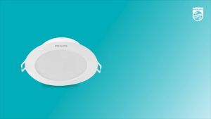 Philips Lampu Panel LED Downlight Eridani 125 10W 4000K Natural