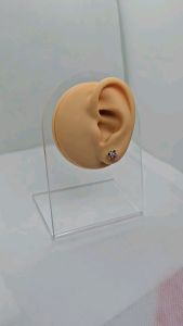 rositas colourful stud stone earrings silver 92.5 italy silver (TUNAY NA SILVER)