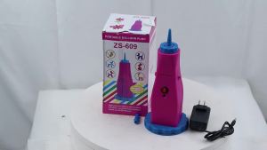 Mini Electric Balloon Pump Portable Balloon Blower Machine with Press and Auto Inflate Balloon Inflator Anti-slip Air Pump