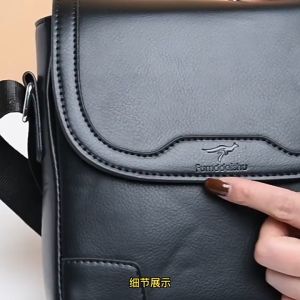 Korean Men's Flip Shoulder Bag: A Stylish & Multi-functional Companion