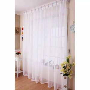 Gorden Vitrase Polos terbaru untuk jendela 200x250