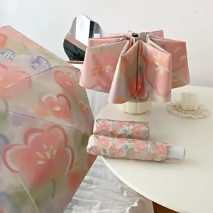 Umbrella Folding Automatic Coquette Umbrella UV Protection Sunshine Dual-use Umbrella For Women