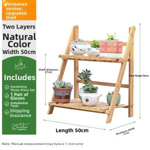 Collapsible Multi-level Balcony Living Room Flower Stand