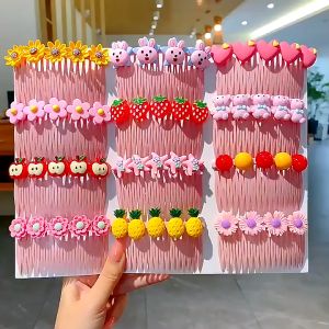 [PRINCESS KESLI] Sisir Rambut Anak Perempuan Motif Buah Bunga Karakter Lucu Mudah Digunakan Import Murah Nyaman