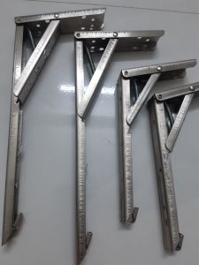 Ke đa năng inox _ giá đỡ bản lề gấp thông minh ( 1 CẶP 2 CÁI TẶNG KÈM ỐC VÍT)