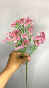 Bunga Babys Breath Gypsophila Artifisial Colorful Dekorasi Wedding - AF36