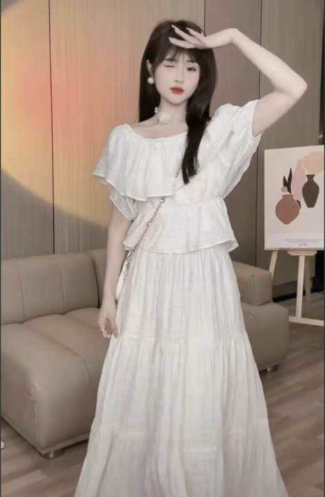 Lazada white clearance dress