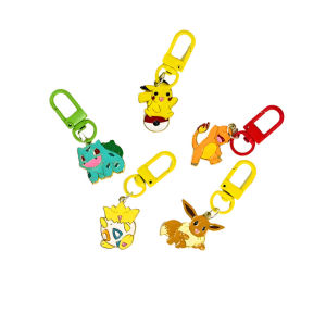Takara Tomy | Pok é mon keychain Pikachu cartoon keychain pendant combination Pok é mon keychain bag pendant accessories jewelry gifts