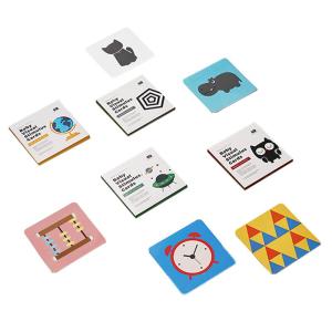 bc babycare | Newborn Early Education Focus Visual Training Black and White Color Flash Cards
