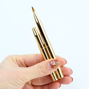 Double-Headed Retractable Portable Lip Brush