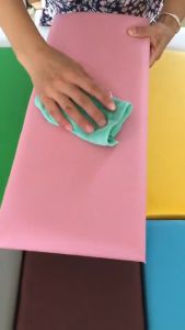 20pcs 20x50cm baby wall pad Self-adhesive headboard multi-color splicing wall panel 3D childrens room background wall pad safety anti-collision wall panel Waterproof tatami design wall pad decorative toy fence baby crash pad