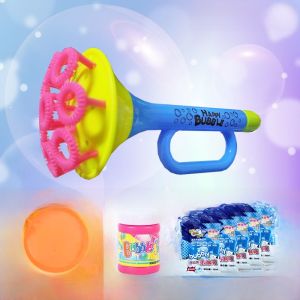 Non-Toxic Bubble Blower Toy for Boys And Girls Ages 3 to 6 Years Old Classic Outdoor Play Traditional Bubble Blowing Machine