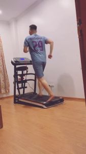 Máy chạy bộ A7AB đa năng gấp gọn tiện lợi có chức năng blutooth - kèm video ảnh thật