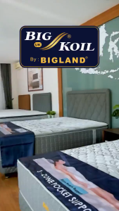 Big Koil BIG PEDIC by Bigland - Full Set - FREE BANTAL GULING