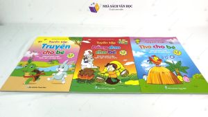 Sách - Tuyển Tập Truyện Thơ Đồng Dao Cho Bé Từ 0 - 6 Tuổi