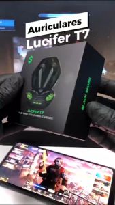 BLACK SHARK Lucifer T7 Gaming Earbuds [65MS Low Latency I Dynamic Light Effect I Smart Touch Control I ENC Calling ]