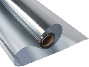 Window Film One Way Mirror Film Daytime Privacy  Non-Adhesive Decorative Heat Control Anti UV Window FQ5213-fro