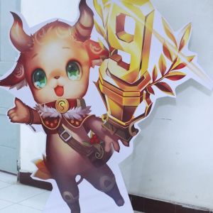 Standee Mini Size / Stande Custom Ekonomis / Standee Figure Tinggi 70CM