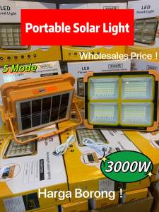 ❤️20000W Solar work light Waterproof Solar wall light + USB cable 5mode Camping Solar outdoor lighting 336LED Lampu solar