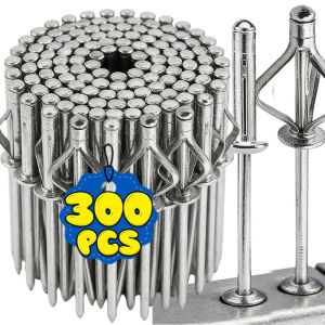 300Pcs Aluminum Alloy Drive Rivets Automotive Marine Blind Rivet Three‑Claw Lantern Fastener DIY Metal Wood Structural Blind Rivet