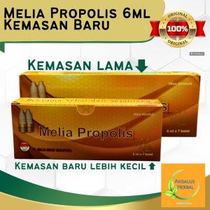 Propolis Melia 6 ml jual per pak isi 7 botol