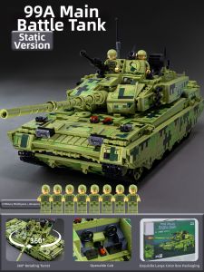 HUIQIBAO | Battle Tank Model Building Block Educational Toy