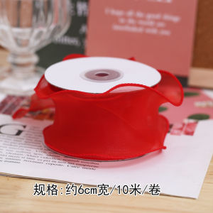 Ruy Băng Lụa DIY Quà Tặng Thủ Công Bó Hoa Bao Bì Trang Trí Ruy Băng Satin Vật Liệu Dệt Ruy Băng Phụ Kiện May Vá