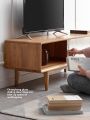 Solid Oak Wood TV Cabinet Modern Minimalist Nordic Style Living Room Television Storage Furniture for Adults in All Cities. 