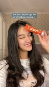 (BOX) MAKARIZO Honey Dew Repair Mask 50ml X10 Masker Rambut Kering Rusak Proses Kimia Panas Catok