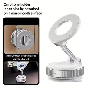 Magnetic Car Phone Holder Magnet Mount Mobile Cell Phone Stand GPS Support For iPhone 17 16 15 Pro Xiaomi Huawei Samsung Oneplus