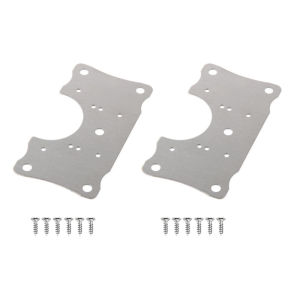 Bộ Dụng Cụ Sửa Chữa Bản Lề 2/6 Mảnh Cho Cửa Đồ Nội Thất Tủ Kim Loại Màu Bạc Tủ Quần Áo Tủ Giày Sửa Chữa Cửa