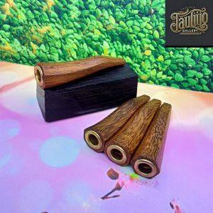 once pipa cangklong kayu kelor emas model S minimalis B293