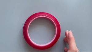 3meter Red Film Acrylic Double Sided Tape 8-30cm Heavy Duty Transparent Adhesive Tape for Wall Mounting Car Decor DIY Crafts