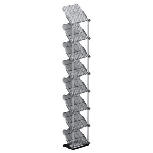 Narrow Entrance Multilevel Shoe Organizer Small