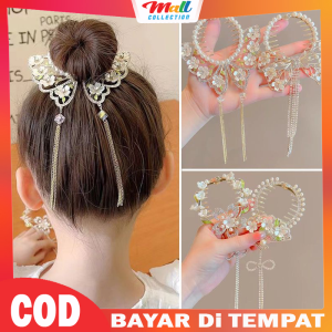 MALL Mahkota Wanita Jepit Rambut Mewah Premium Elegan Cantik Gaya Korea Anak & Dewasa MHT09