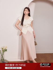 Elegant Flowy Slim Fit Plus Size Women Dress Set
