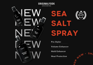 OF Sea Salt Styling Spray | Volume Enhancer | Hold Enhancer | Heat Protection | Texture | Hair Spray