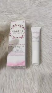 Lumene Lumo Nordic Bloom Anti-Wrinkle & Firm Moisturizing Eye Cream 15mL (Packaging May Vary)