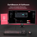 DarkBeacon Flux Magnetic Switch Keyboard With Rapid Trigger Choose 68/87 Keys Hotswap RGB 0.01-3.5mm Adjustable Actuation  For Competitive FPS Gaming Desktop/Laptop. 