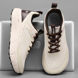 Wide Toe Supportive Walking Shoes for Seniors Slip Resistant Durable