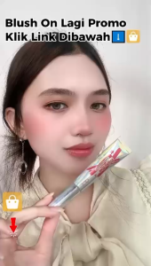 COD BPOM Rolling Pink Liquid Blush On 3in1 Touch Blusher Perona Pipi  Natural Pigmented Waterproof Lightweight Creamy  Blushon  Daily Cream Tahan Lama Melembabkan Cerah Hydrating Buidable Blendable Meronakan Wajah Multi Use Lip & Cheek Eyeshadow