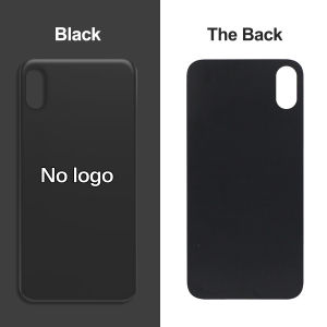 For iPhone X / XS Battery Back Cover Glass Panel Rear Door Housing Case Replacement Part Compatible with For iPhone XS Max