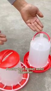 GLP Chicken Bird Round Feeder Drinker for Poultry or Aviary | BULK order | Painuman ng Manok