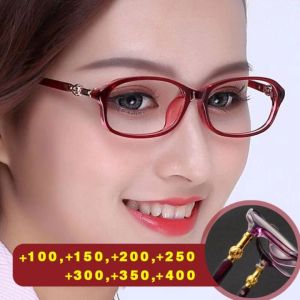 🔥Cc.👍Anti Blue Reading Glasses Elegant Schick Anti Radiation Reading Eyeglasses with Grade for Women Topitem