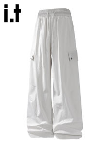 izzue | American Style Patchwork Lightweight Summer Comfort Fit Pants